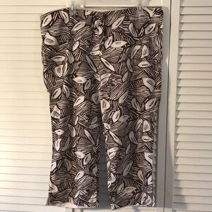 3/$25 C.C Couture Brown Capris Pants Size Petite Large